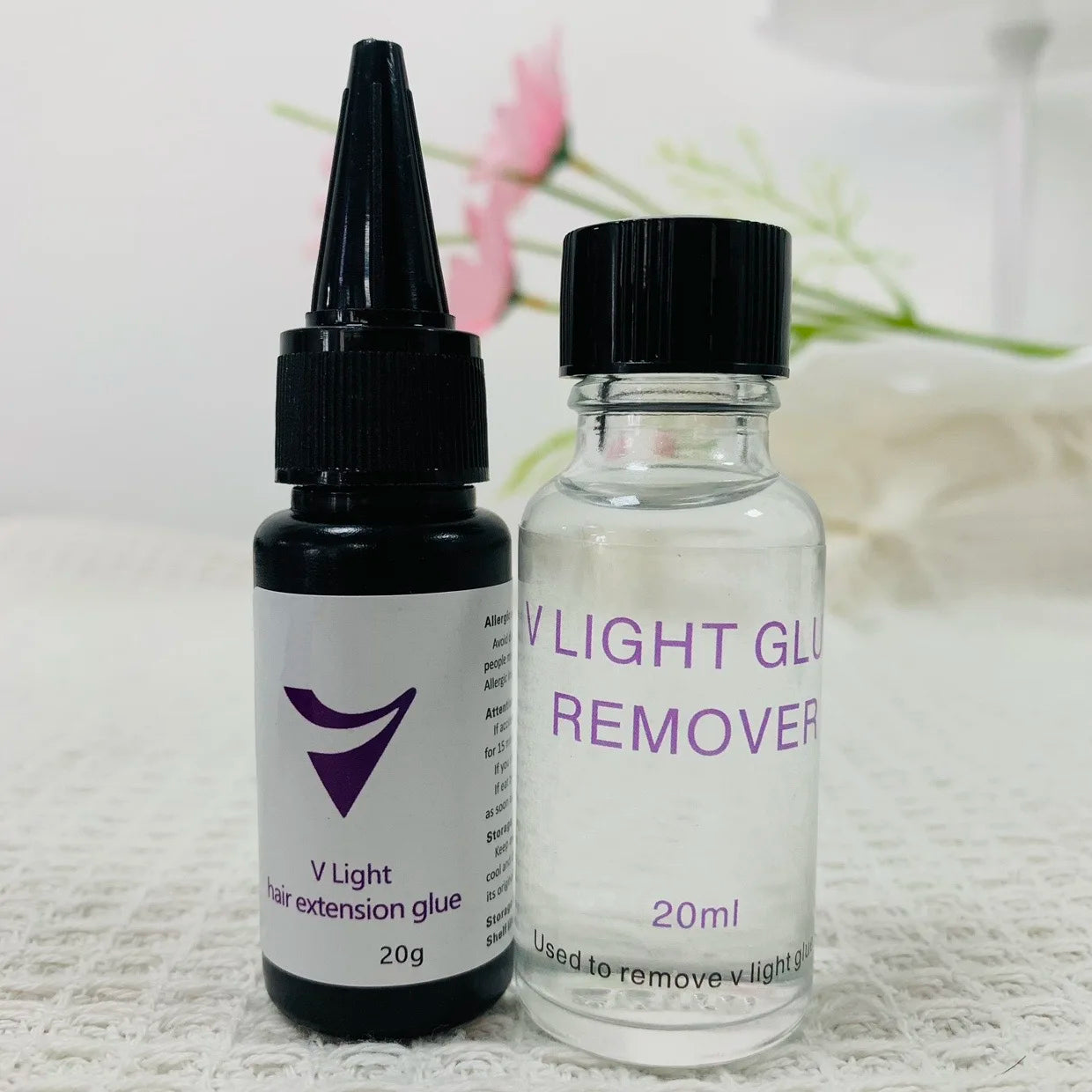 V-Light Tape Hair Extension Glue – Strong & Long-Lasting Hold