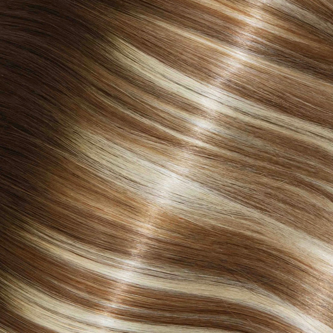 Natural Blonde I-Tip Human Hair Extensions – 50 Strands Keratin Fusion