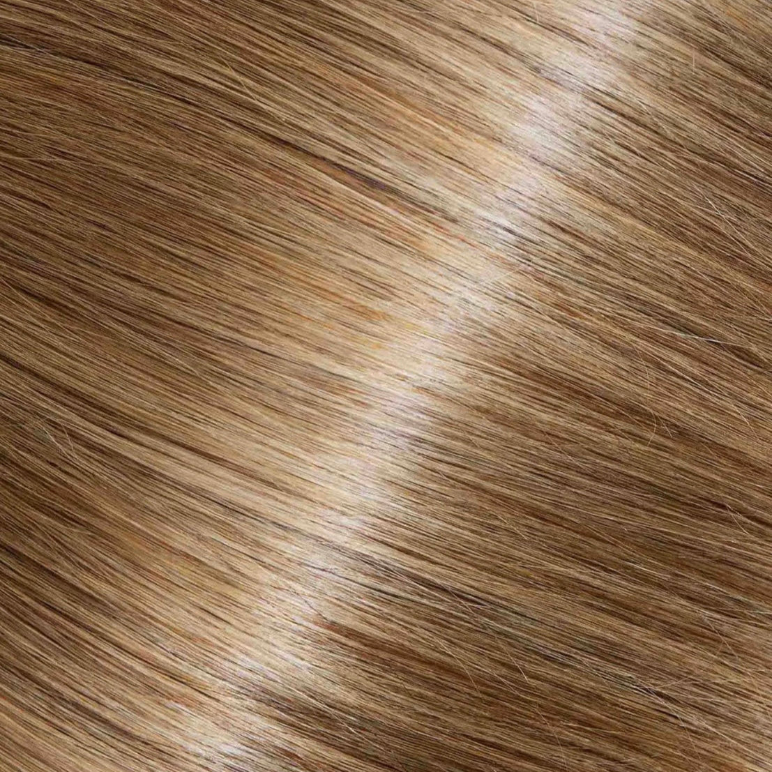 Natural Blonde I-Tip Human Hair Extensions – 50 Strands Keratin Fusion