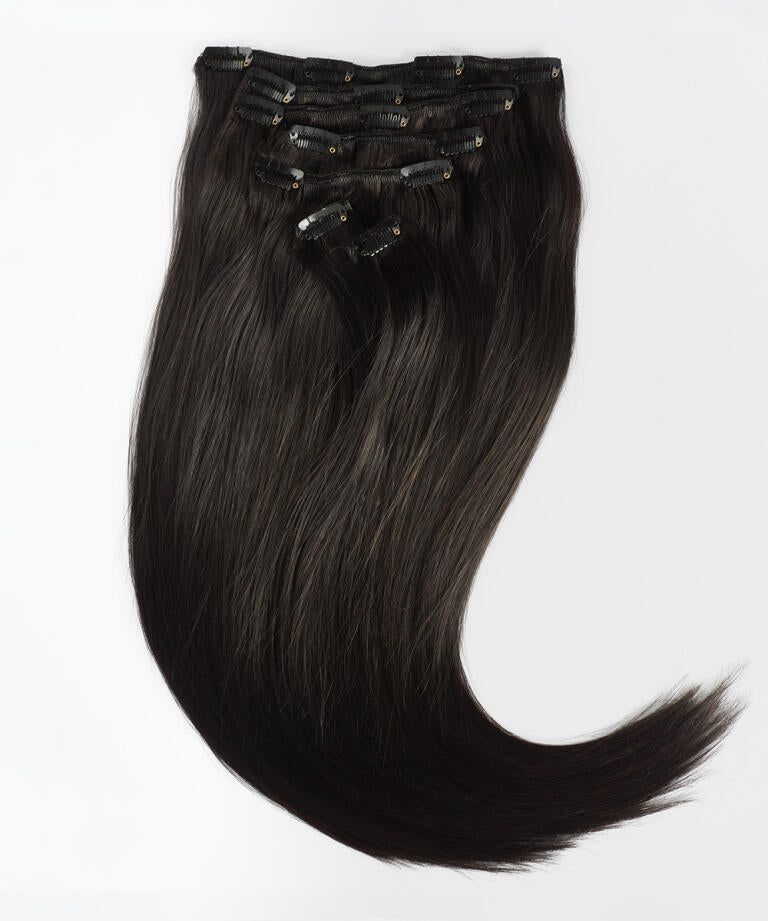 Classic Clip-In Hair Extensions – 24 Inches, Natural Look & Volume