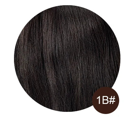 Natural Blonde I-Tip Human Hair Extensions – 50 Strands Keratin Fusion