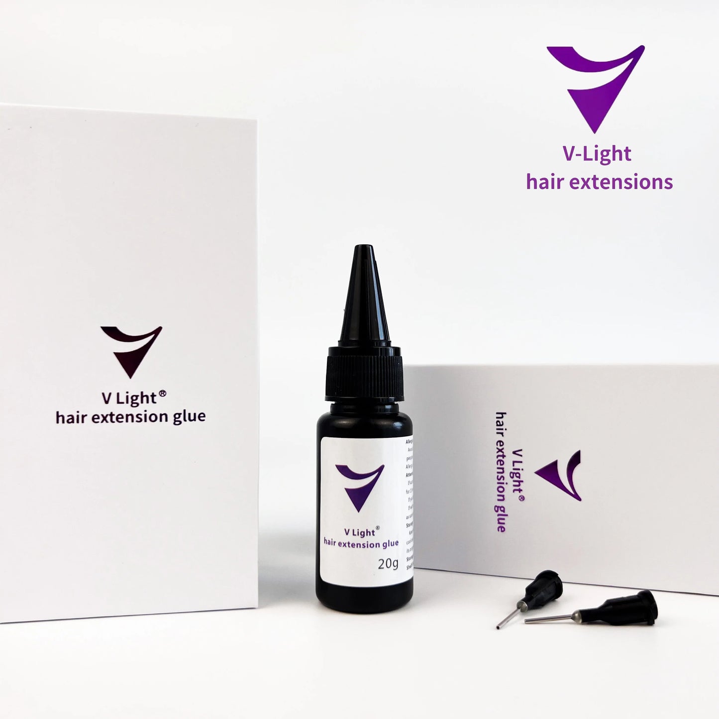V-Light Tape Hair Extension Glue – Strong & Long-Lasting Hold