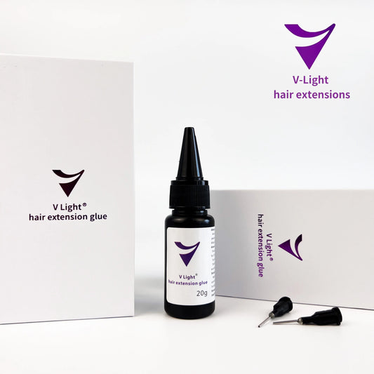 V-Light Tape Hair Extension Glue – Strong & Long-Lasting Hold
