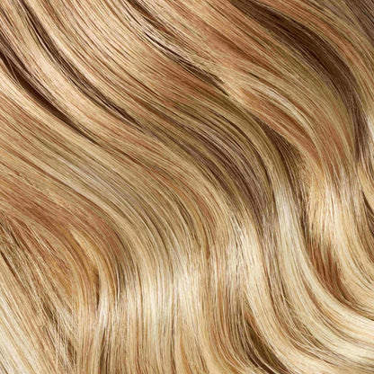 Natural Blonde I-Tip Human Hair Extensions – 50 Strands Keratin Fusion