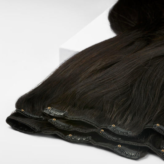 Classic Clip-In Hair Extensions – 24 Inches, Natural Look & Volume