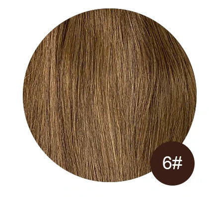 Natural Blonde I-Tip Human Hair Extensions – 50 Strands Keratin Fusion
