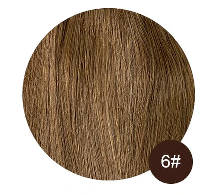Natural Blonde I-Tip Human Hair Extensions – 50 Strands Keratin Fusion