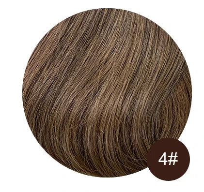 Natural Blonde I-Tip Human Hair Extensions – 50 Strands Keratin Fusion