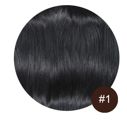 Natural Blonde I-Tip Human Hair Extensions – 50 Strands Keratin Fusion