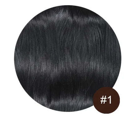 Natural Blonde I-Tip Human Hair Extensions – 50 Strands Keratin Fusion